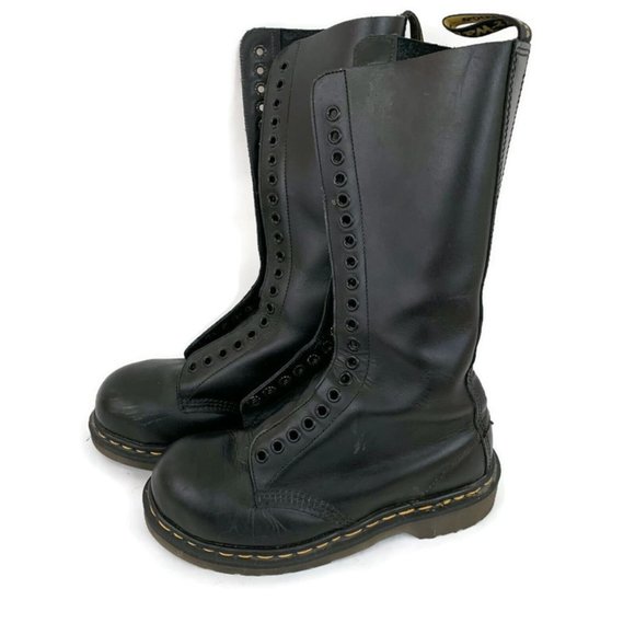 dr martens knee high boots uk